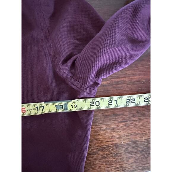 Ralph Lauren Men’s Purple Long Sleeve Knit Oxford Button Down Shirt Size XL - Picture 6 of 8